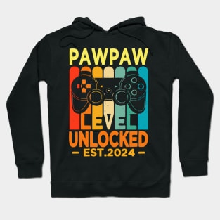 pawpaw level unlocked est 2024 Hoodie